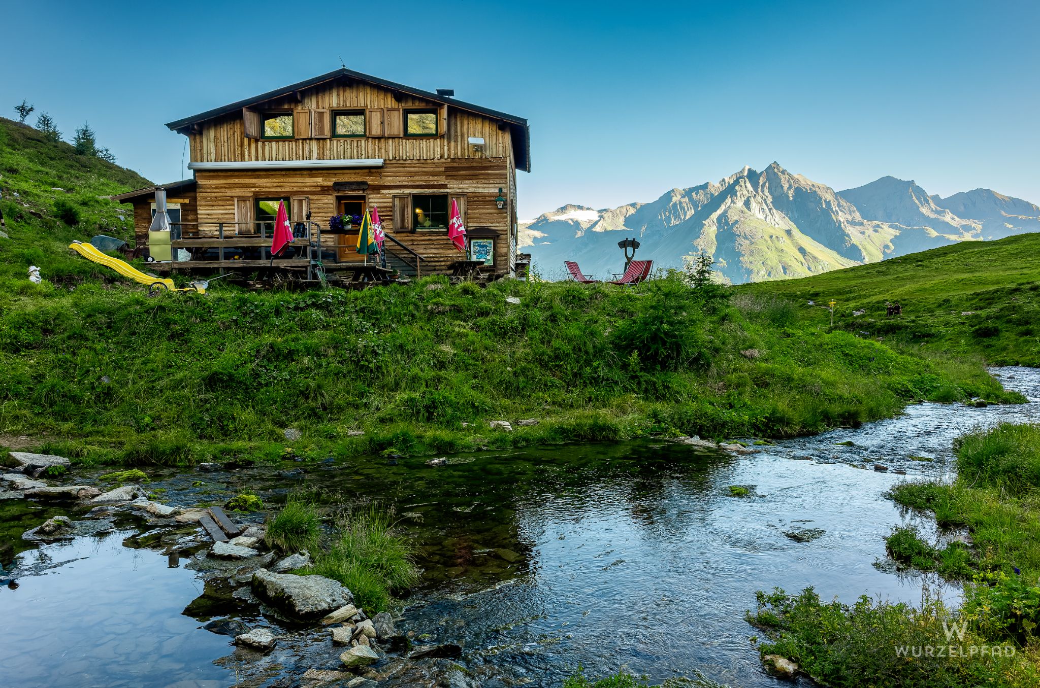 Bergerseehütte, Morgenstimmung
